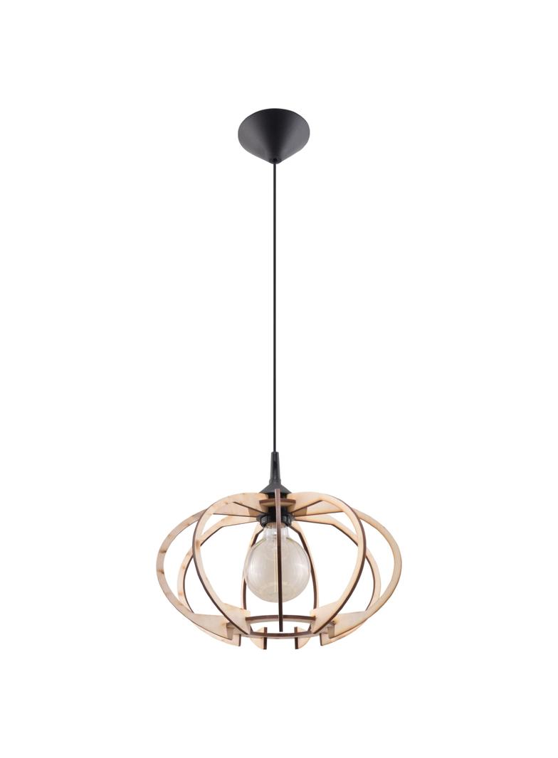 Sollux Lampa wisząca MANDELINO naturalne drewno SL.0392