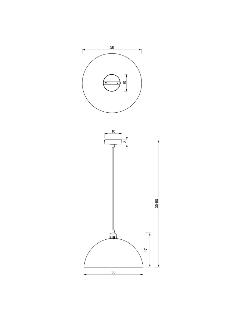 Milagro lampa wisząca Beta E27 czarno/złota MLP7896
