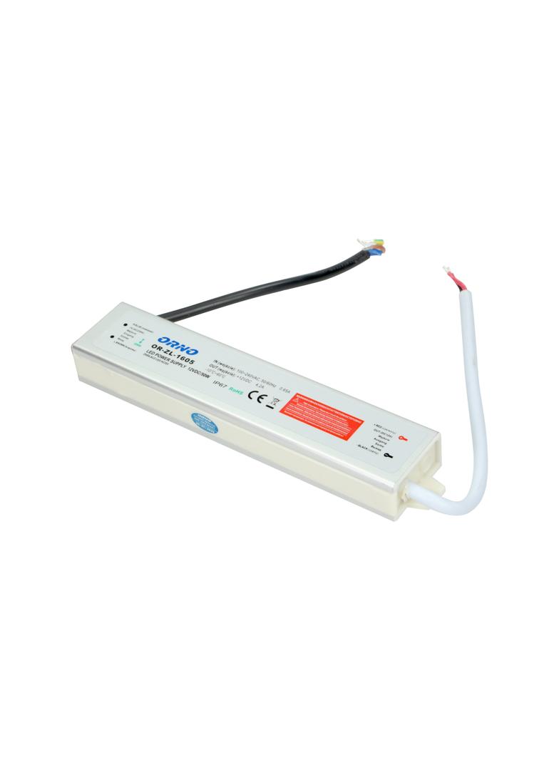 Zasilacz do oświetlenia LED 90-265V AC/12V DC 50W IP67 OR-ZL-1605 ORNO