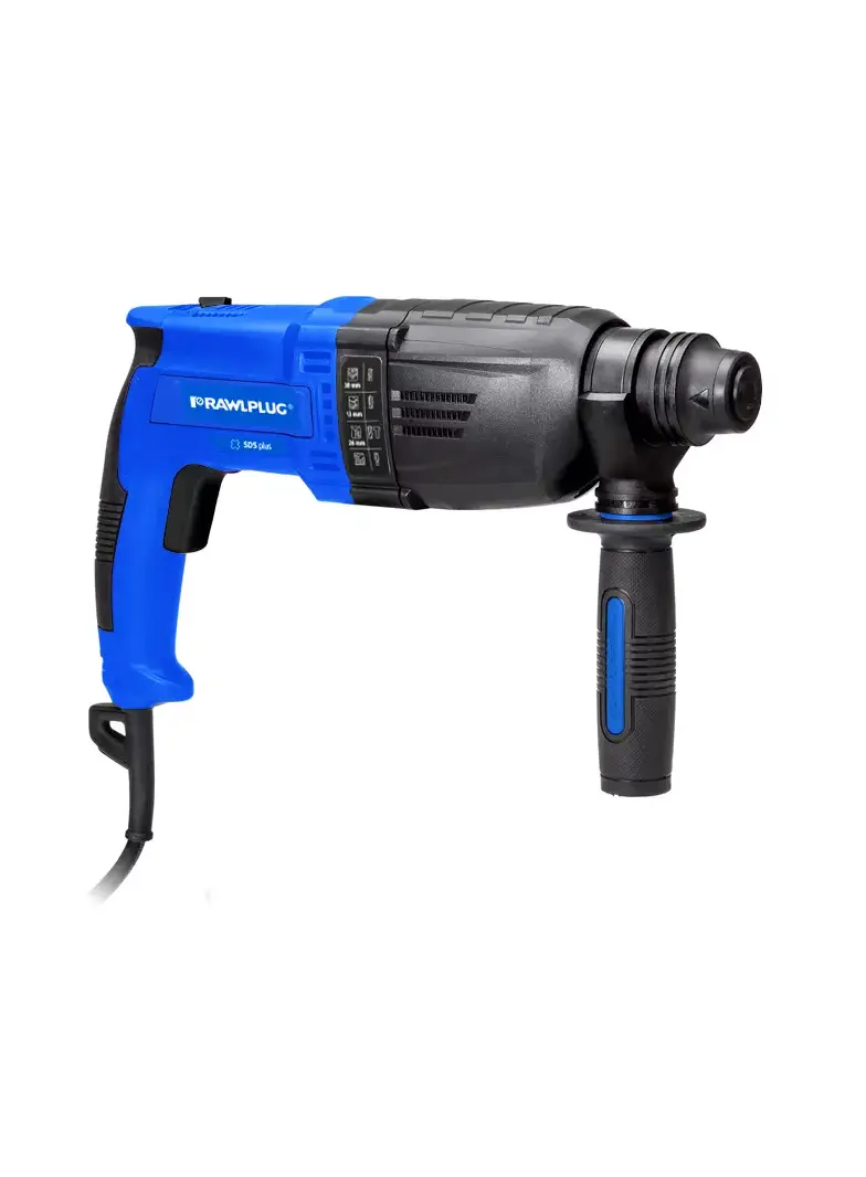 Młotowiertarka SDS plus RawlHAMMER 850 W 26mm 2,5J – walizka plastikowa 1szt. R-PRH-26850 RAWLPLUG