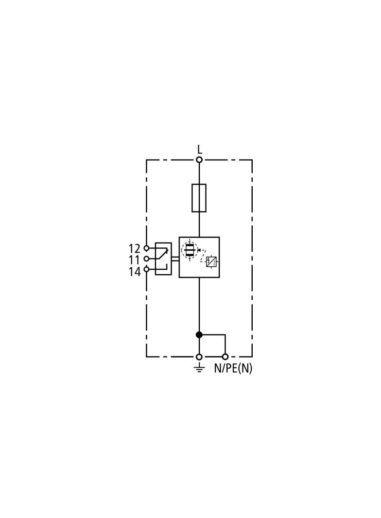 Ogranicznik przepięć DEHNbloc Maxi 1 CI 440 FM