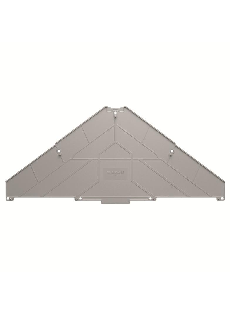 TW PRV16 R-A Płyta separacyjna (terminal), drukowane, R-A, poziomo, 225 mm x 100 mm, szary /10szt./ 1297870000 WEIDMÜLLER