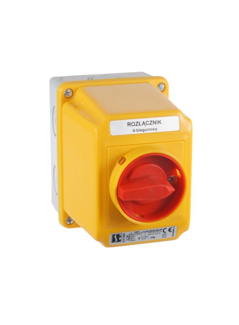 Łącznik Krzywkowy 15A, Przełącznik Dahlandera dwubiegowy,  w obudowie OB3,