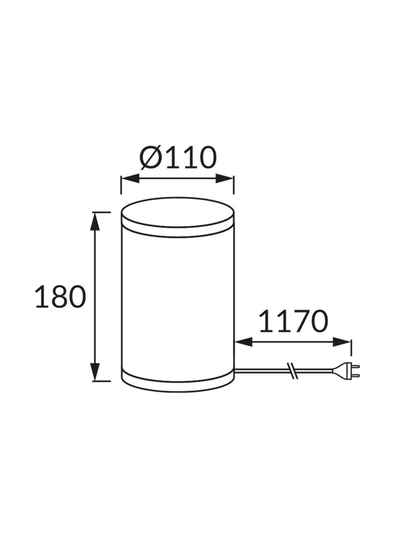 Lampka stołowa ZYTA E14 WHITE