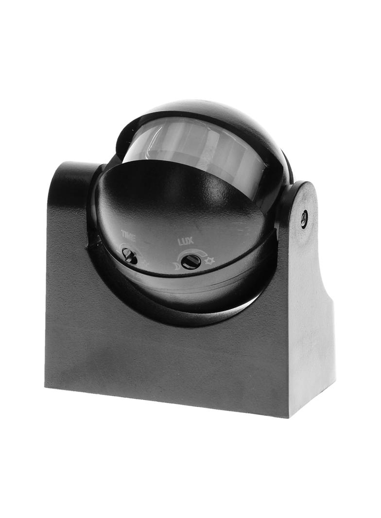 Czujnik ruchu 180st. pionowa regulacja IP44 1200W czarny OR-CR-201/B ORNO