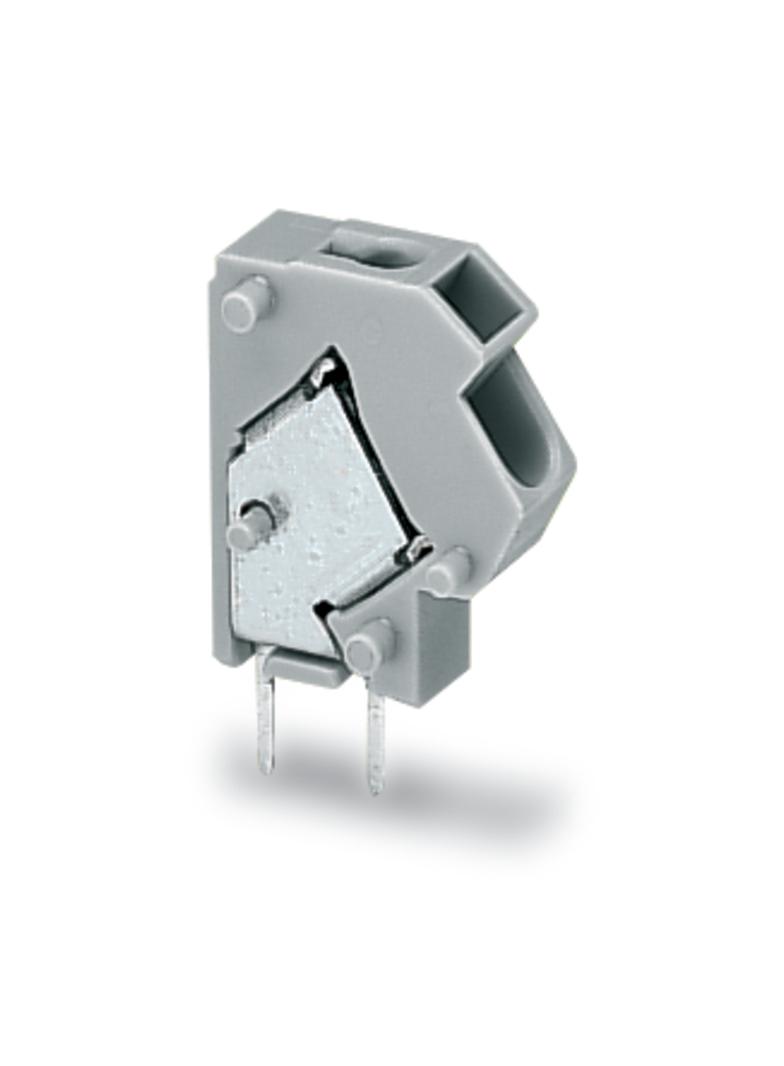 złączka do płytek drukowanych szara raster 5/5,08 mm