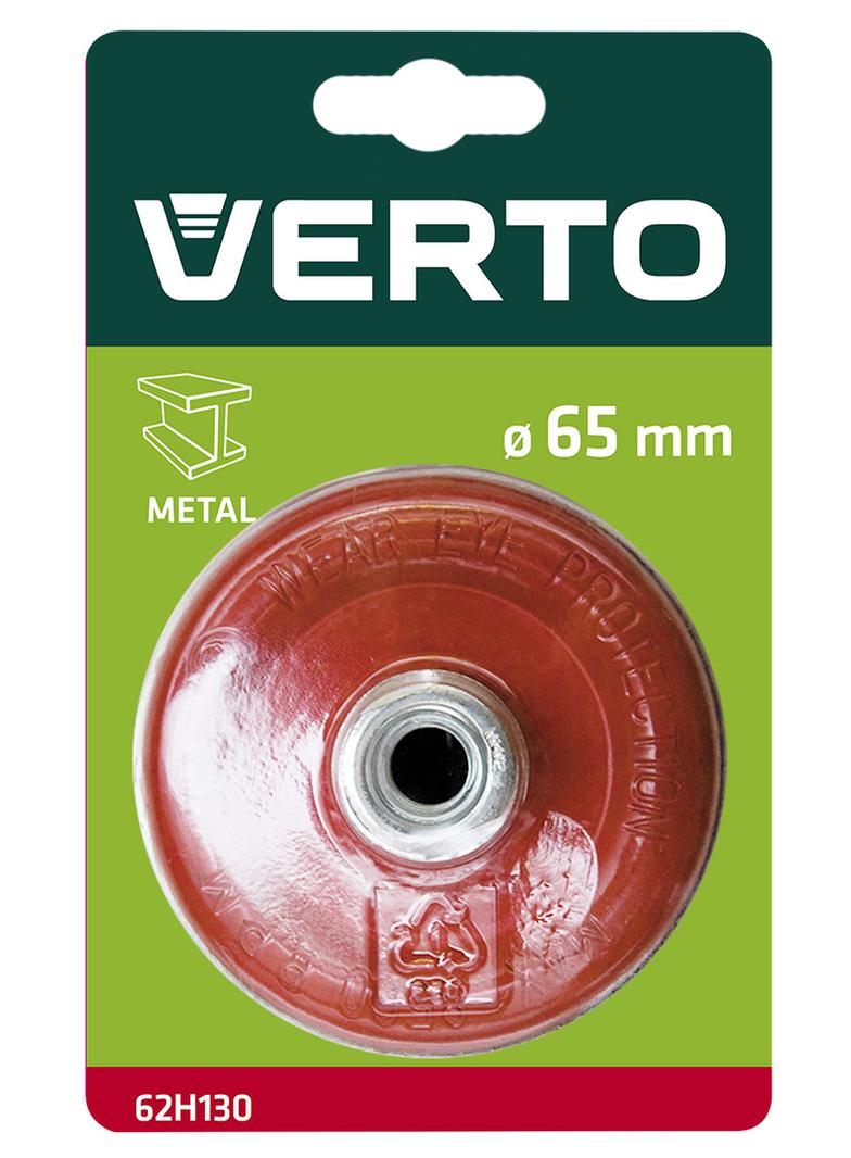 Szczotka druciana doczołowa wzmacniana 65 mm x M14