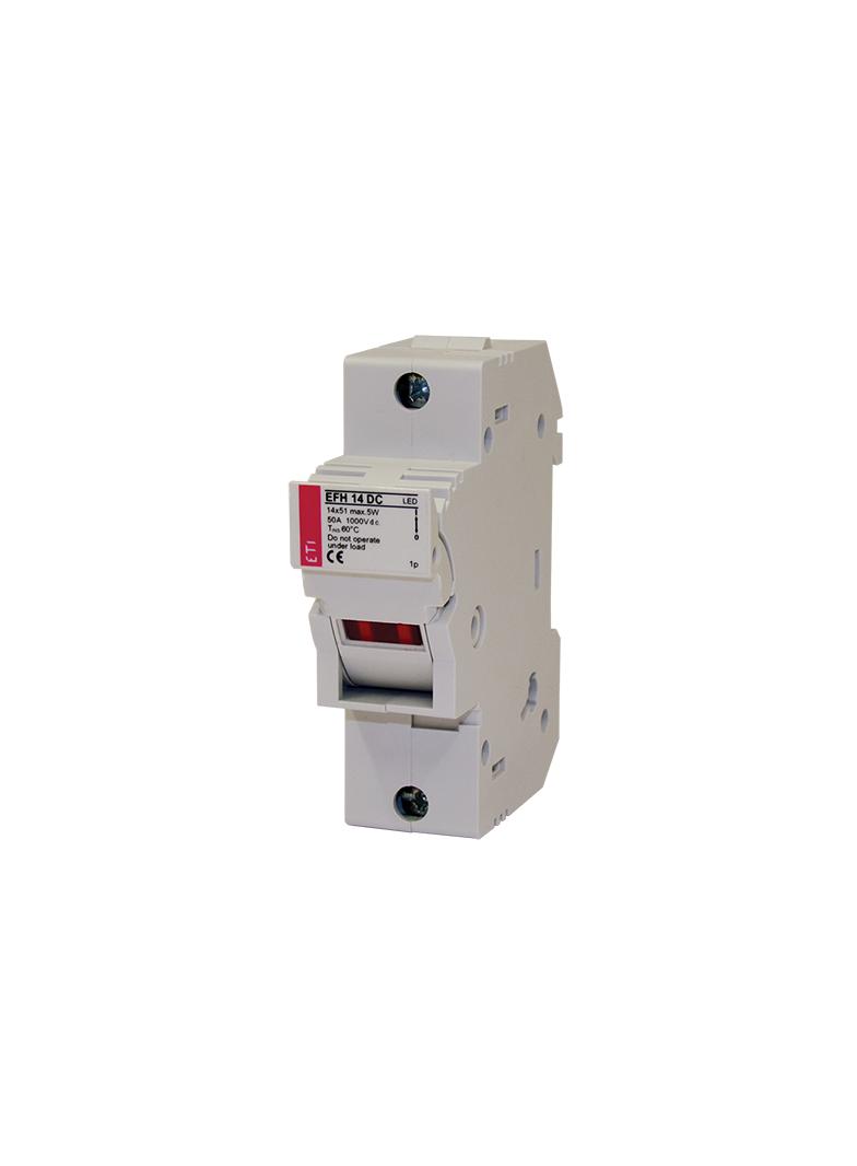 Podstawa bezpiecznikowa DC EFH 14 DC 2P LED 1100V 002560215 ETI