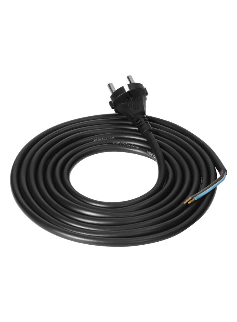 Przewód przyłączeniowy wtyczka guma 2x1mm2 IP20, 3m