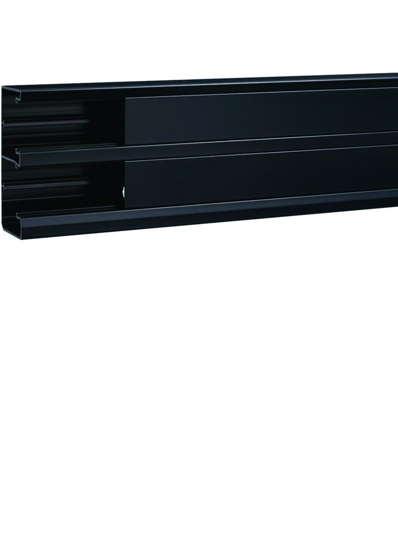 tehalit.GBD Kanał elektroinstalacyjny 50x130mm 2 komory czarny GBD5013109011 HAGER