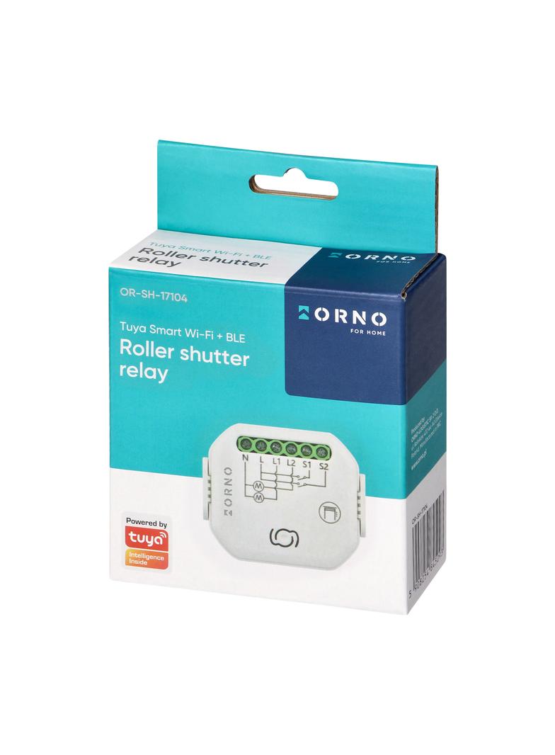Przekaźnik dopuszkowy roletowy Tuya Smart Wi-Fi+BLE OR-SH-17104 ORNO