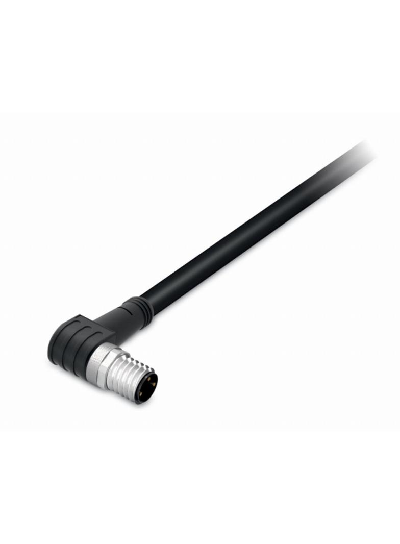 przewód do czujników/el.wykonawczych wtyczka kątowa M8/wolny koniec 1,5m