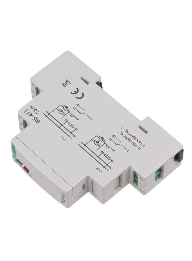PRZEKAŹNIK BISTABILNY UN=230V AC/DC, I=10A, STYKI 1P, ZACISKI ŚRUBOWE, 1 MODUŁ