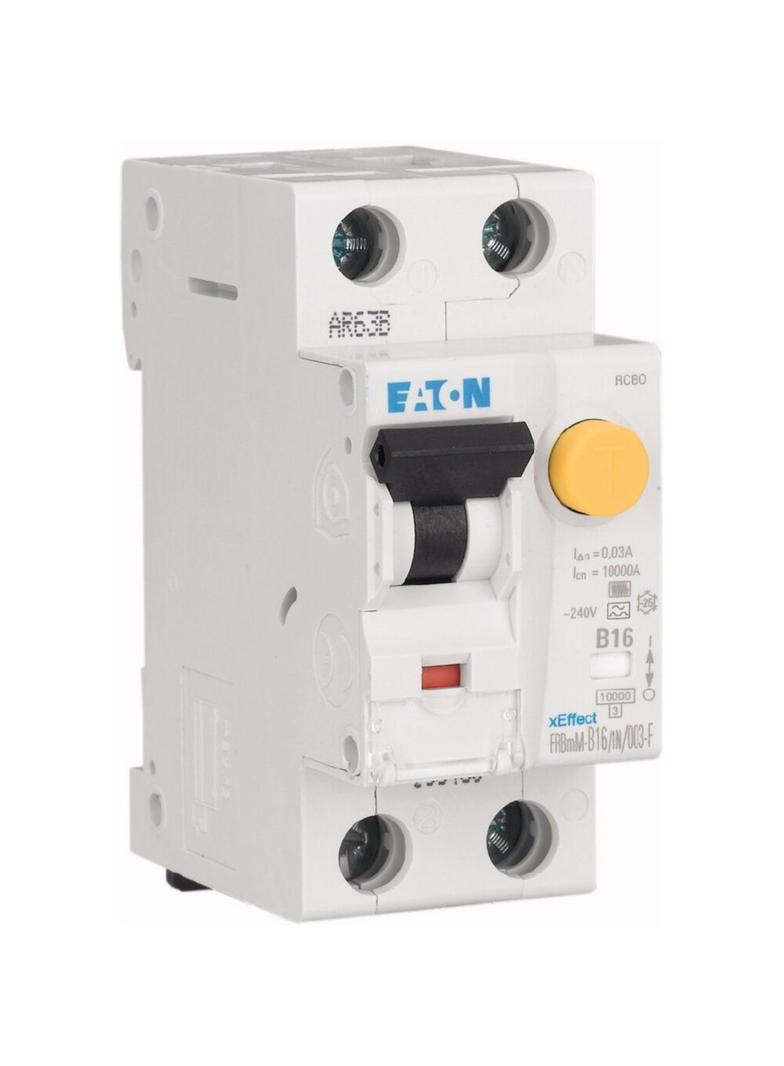 FRBmM-C13/1N/03-F wyłącznik różnicowonadprądowy 10kA C13A 1P+N 300mA typ F 193497 EATON