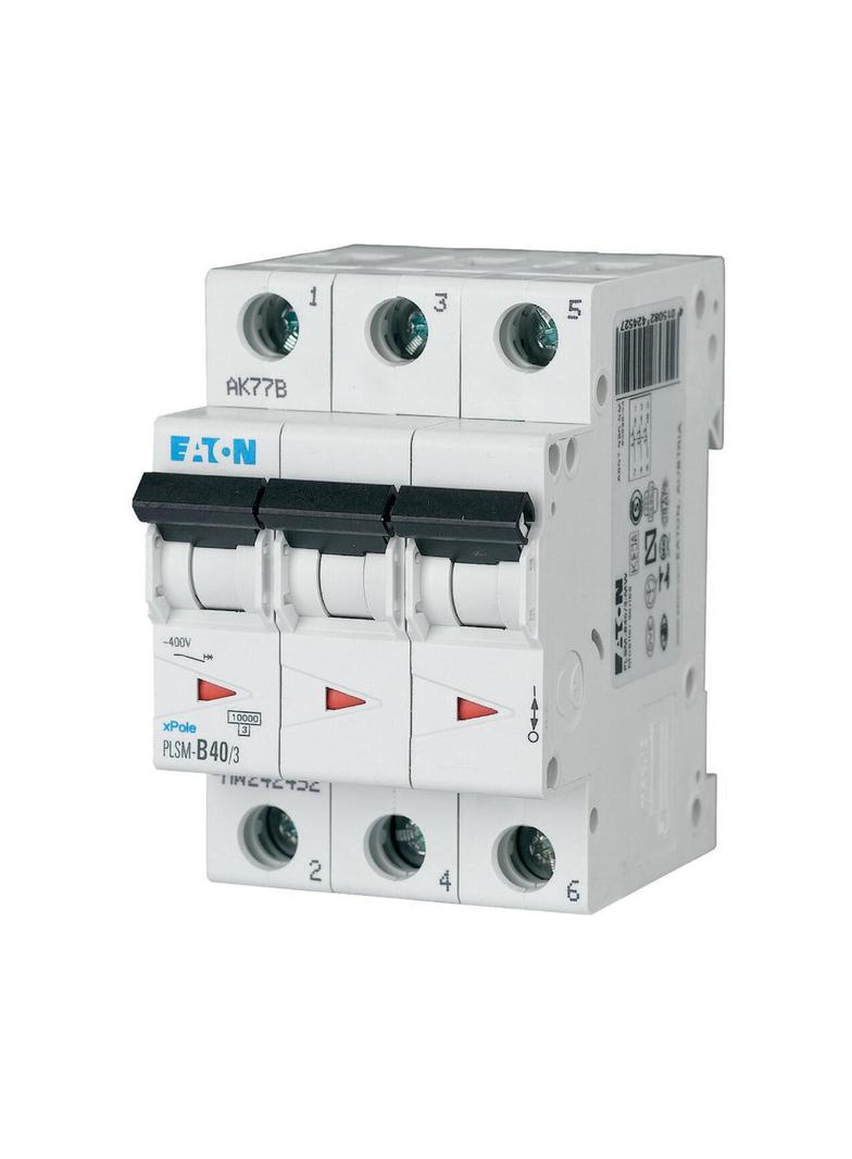 PLSM-C40/3-MW Wyłącznik nadprądowy 10kA C40A 3P 242478 EATON