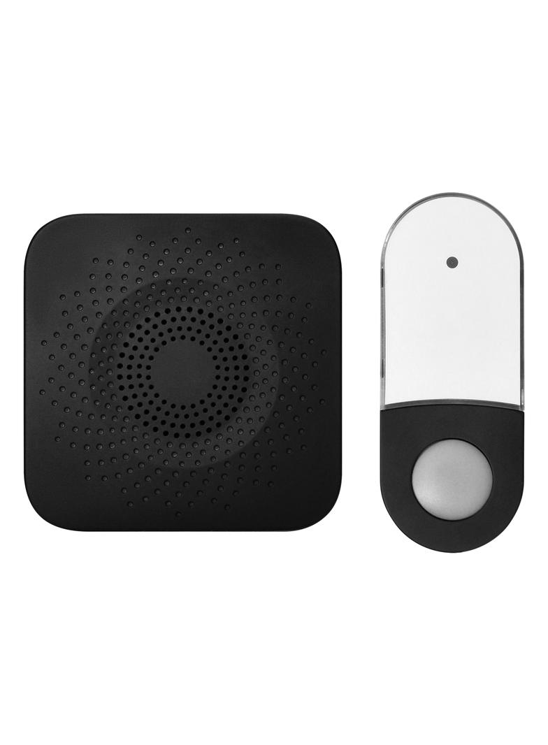 Dzwonek bezprzewodowy SETI AC sieciowy przycisk bezbateryjny learning system 32 dźwięki 150m