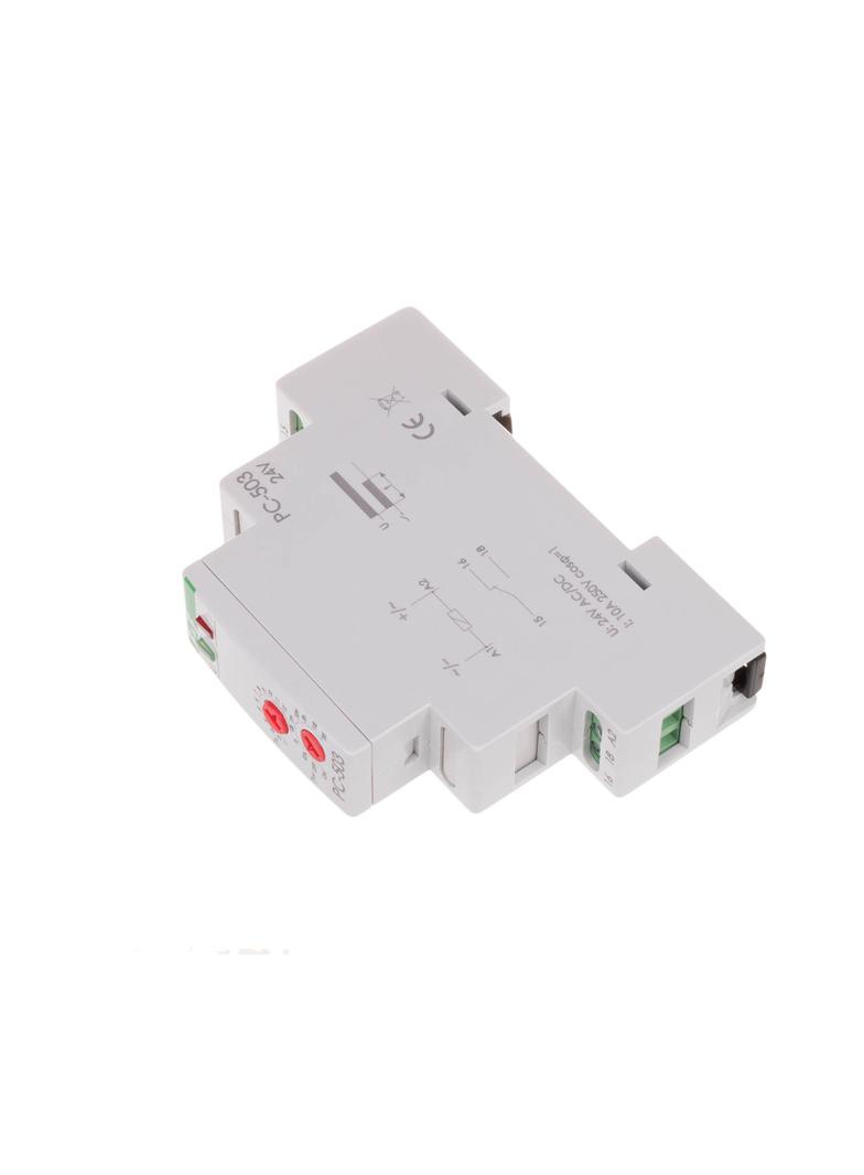 Przekaźnik czasowy awersyjny, styki: 1NO/NC 24V