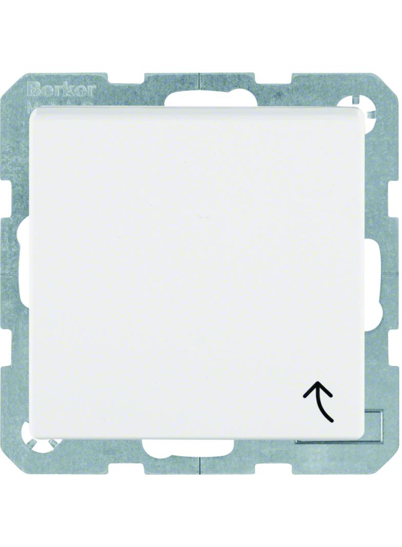 BERKER S.1/B.3/B.7 Gniazdo SCHUKO z pokrywą biały 47511909 HAGER