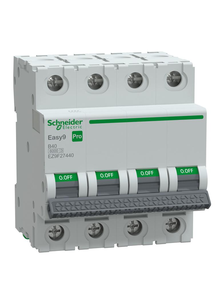Wyłącznik nadprądowy Easy9 PRO 6kA 4P B40A EZ9F27440 Schneider