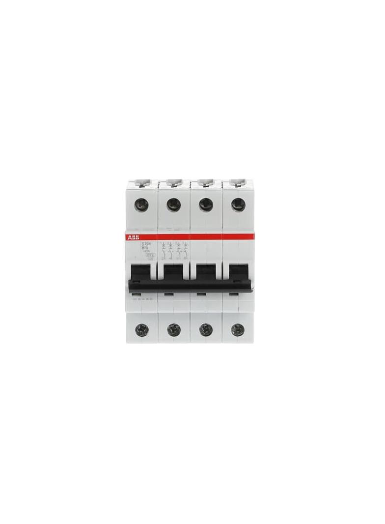 S204-B6 Wyłącznik nadprądowy 6kA 4P B6A 2CDS254001R0065 ABB