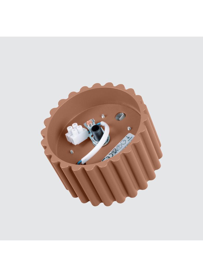 SOLLUX Plafon AURA 1 mocca Gx53 ; SL.1807
