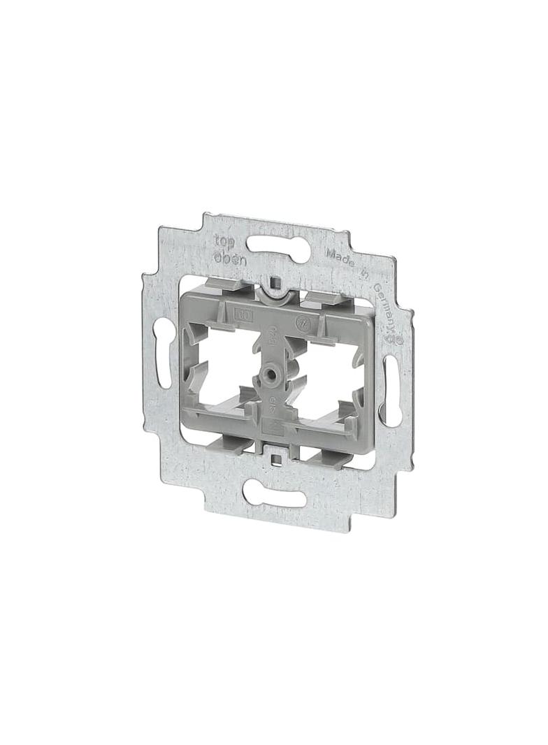 Pierścień nośny z cokołem Do 2 złączy Modular Jack szary 2CKA001753A8057 ABB