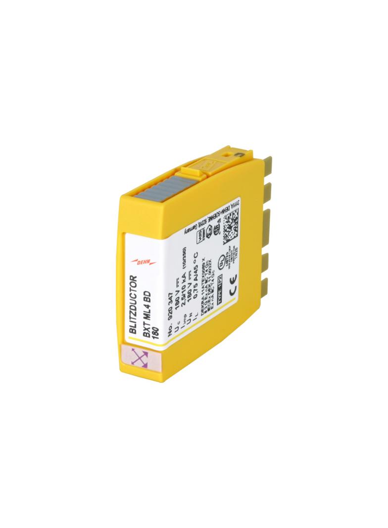 Moduł do ogranicznika przepięć BLITZDUCTOR XT, ochrona 2 linii tel. analogowych, łączy ADSL np. Neos