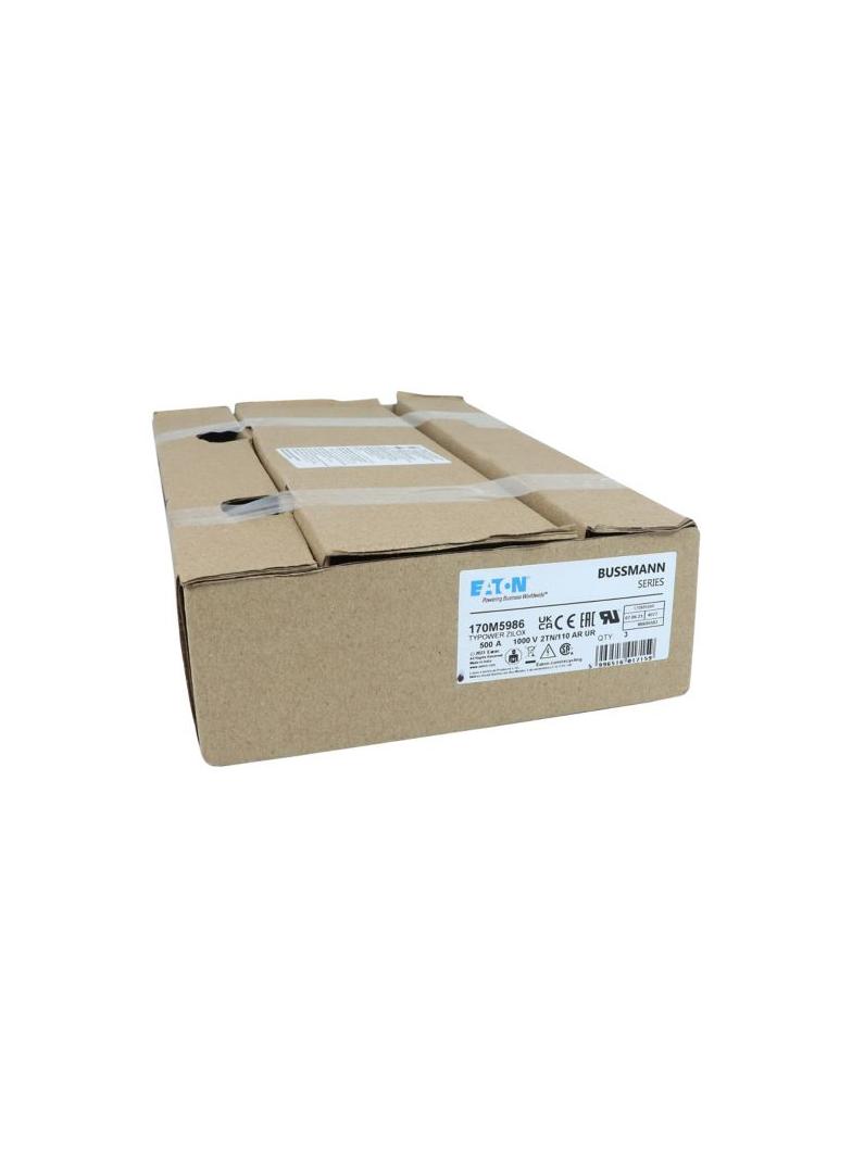 500A 1000V 2TN/110 aR INDICATOR FUSE Wkładka szybka 500A AC 1000V DIN 2 59x75x138 mm aR, 170M5986 EA