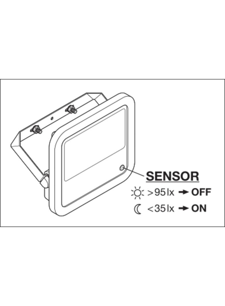 Naświetlacz FLOOD LED PERFORMANCE 200W 4000K SYM 100 SL black