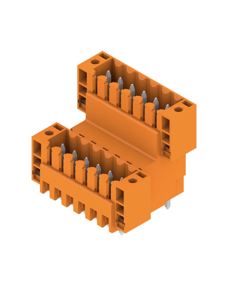 SLD 3.50 V/12/180F 3.2 SN OR BX Wtyki PCB (złącza płyty), 3.50 mm, Liczba biegunów: 12, kąt odejścia: 180° /50szt./ 1641260000 WEIDMÜLLER
