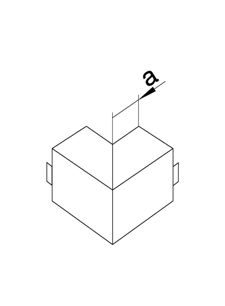 tehalit.LFS Kąt zewnętrzny, 60x100mm, biały