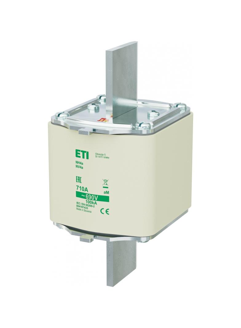 Wkładka topikowa NH silnikowa NH4a aM 710A 690V 004187433 ETI