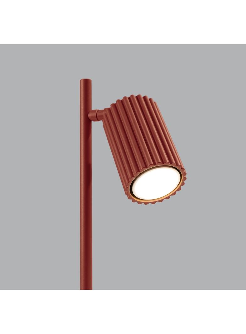 Sollux Lampa biurkowa KARBON ochra czerwona SL.1643