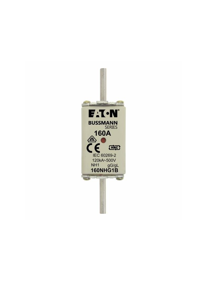 NH FUSE 160AMP 500V gG SIZE 1 DUAL IND Wkładka NH1 160A 500V GL/GG podwójny wskaźnik 160NHG1B EATON