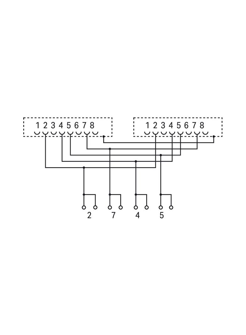 moduł przejściowy ze złączem RJ-45