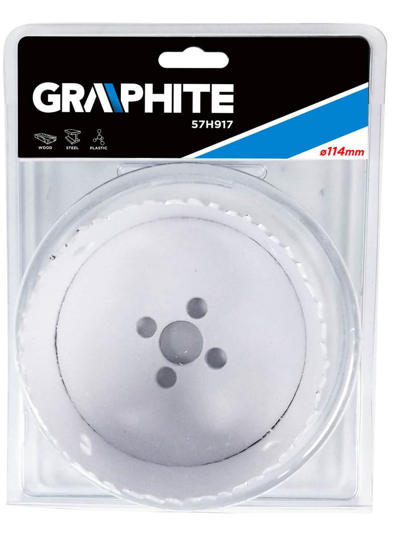 Otwornica bi-metalowa 114 mm