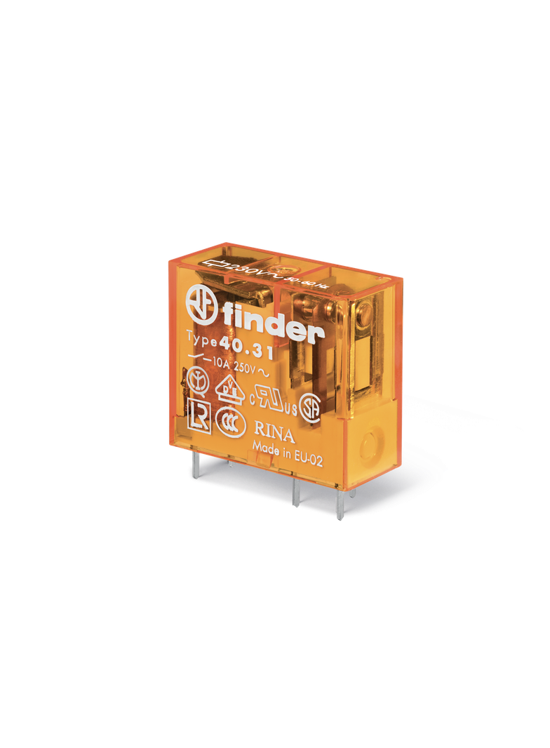 Przekaźnik miniaturowy serii 40: 1Z 10A 48V AC 40.31.8.048.0300 /50szt./ FINDER