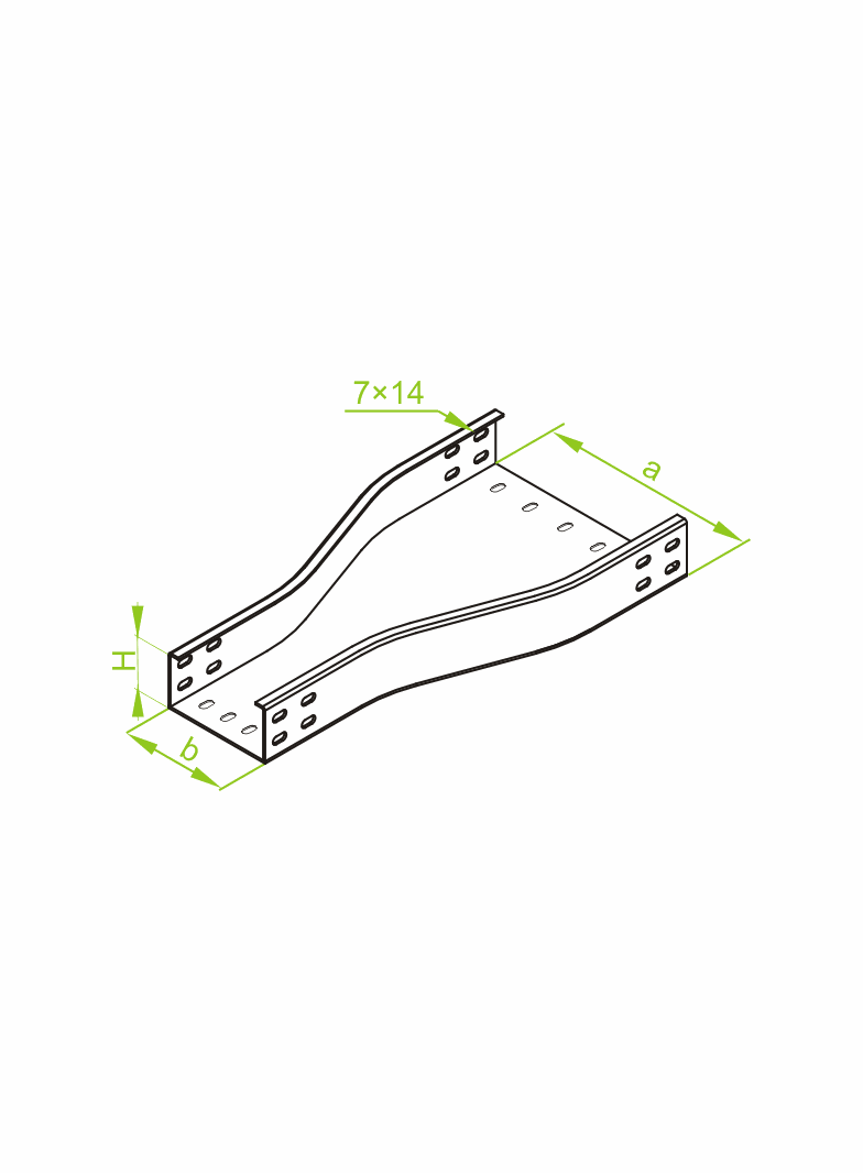 RKZC200/100H50 REDUKCJA SYMETRYCZNA 2,0 MM