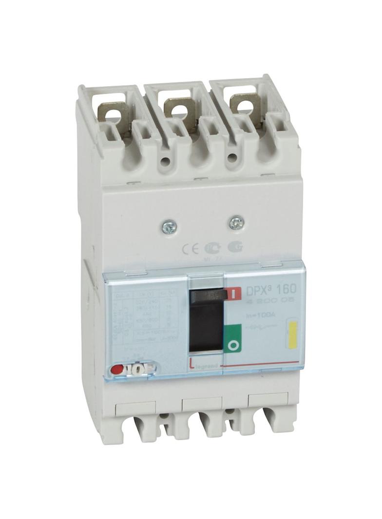 Wyłącznik DPX3 160 3P 100A 16kA 420005 LEGRAND