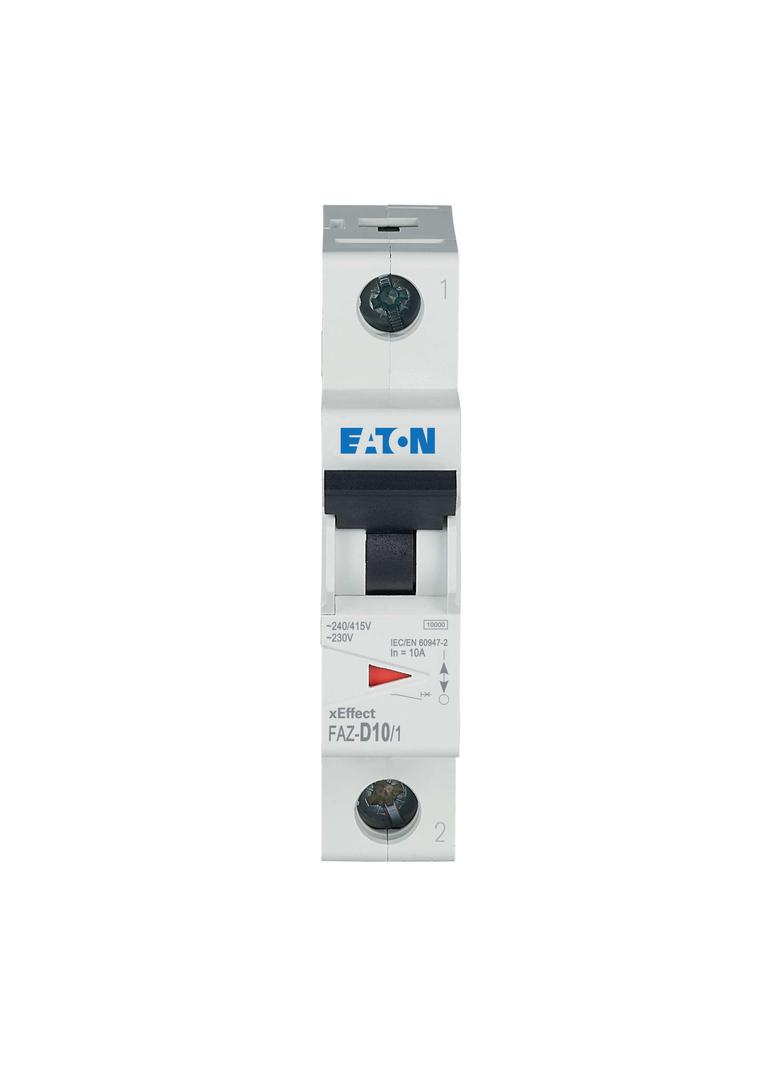 FAZ-D10/1 Wyłącznik nadprądowy 15kA D10A 1P 278580 EATON