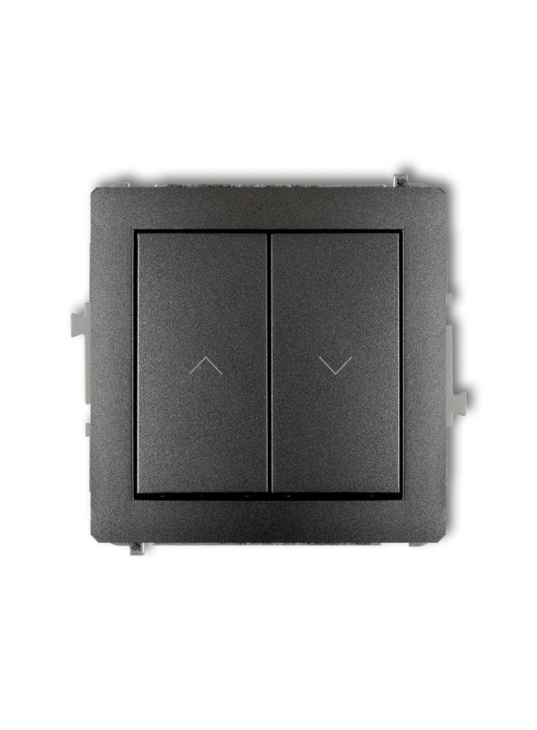 DECO Mechanizm łącznika zwierny żaluzjowego grafitowy