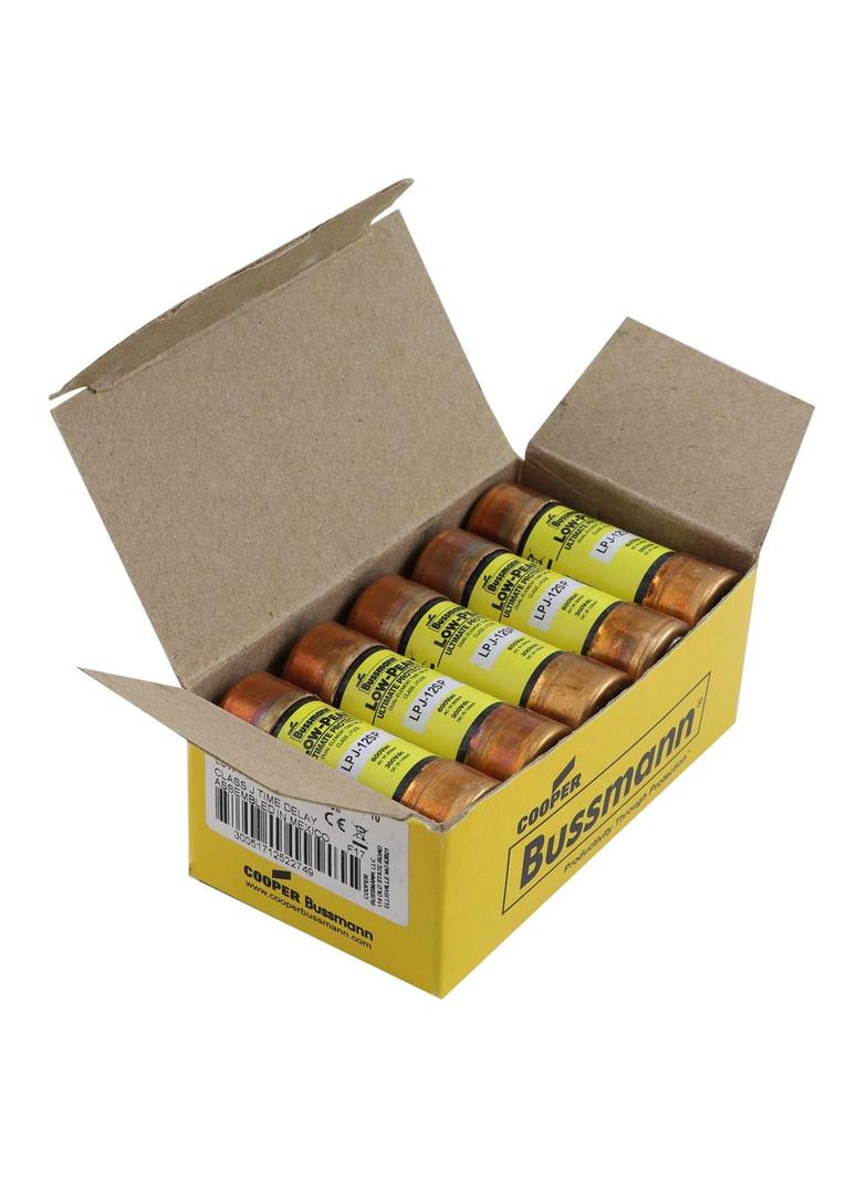 LOW-PEAK CLASS J T/D 12A 600VAC/300V Klasa J T/D LPJ-12SP EATON