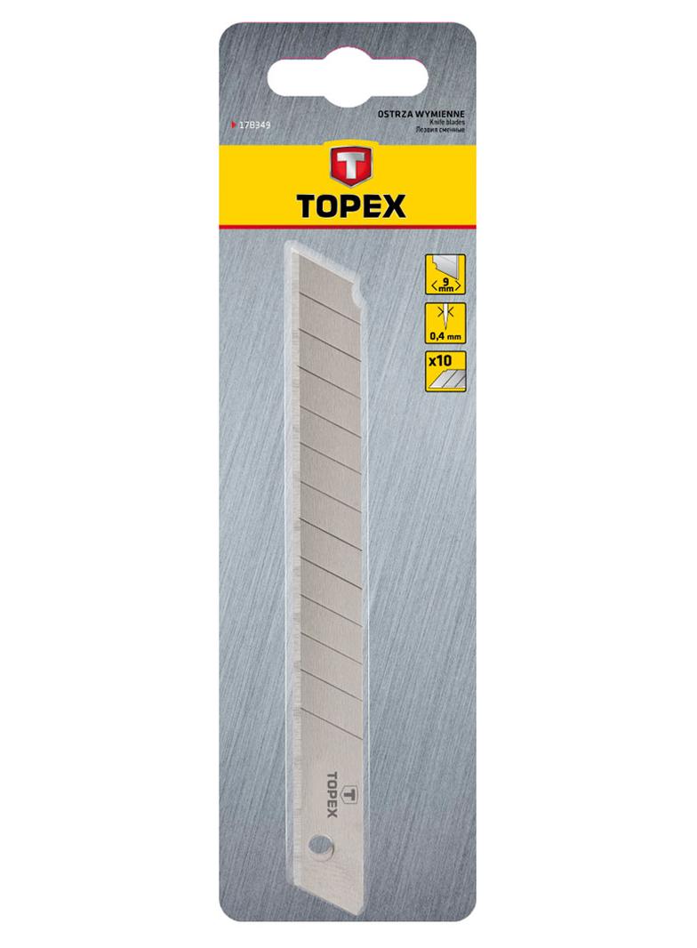 Ostrza łamane wymienne 9 mm, 10 szt.