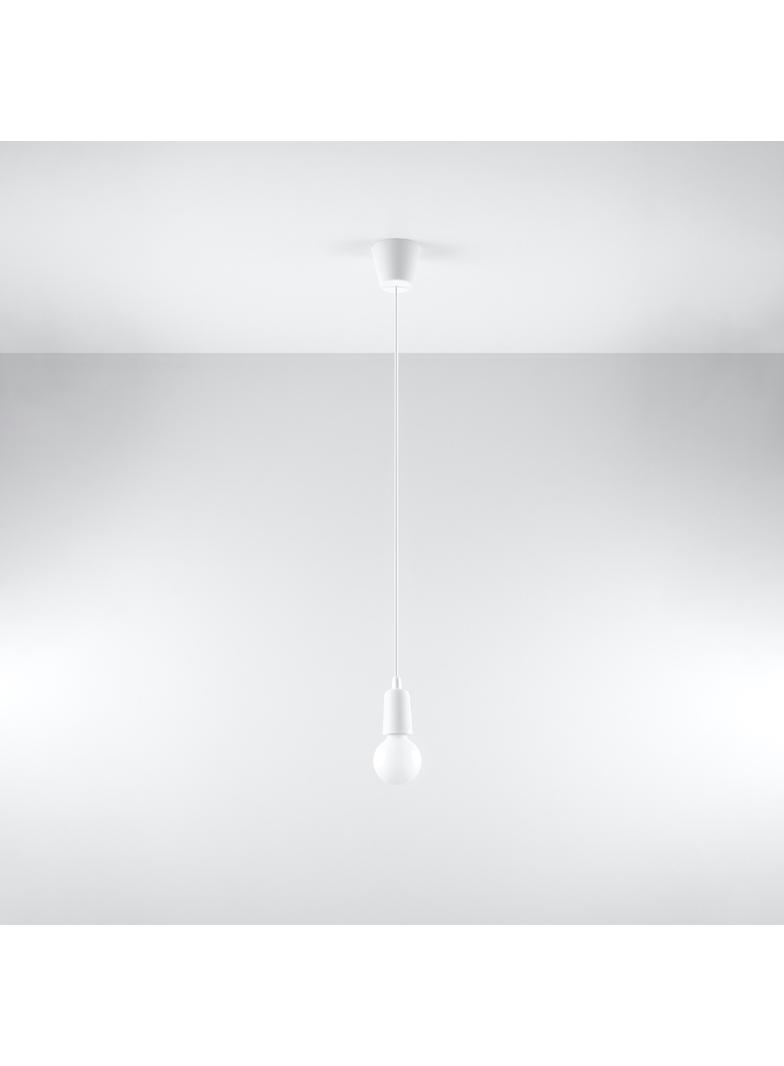 Sollux Lampa wisząca DIEGO 1 biała SL.0569