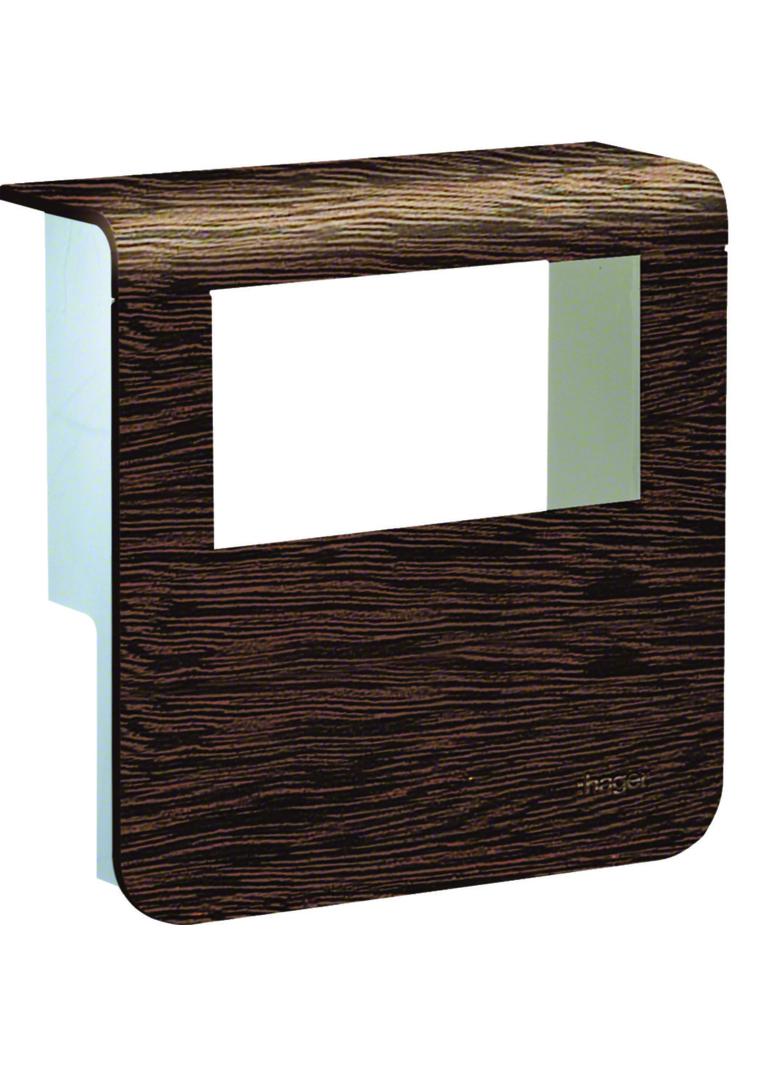 tehalit.SL Pokrywa nośnika urządzeń 20x80 2*45x45 sucupira SL20080932D6 HAGER