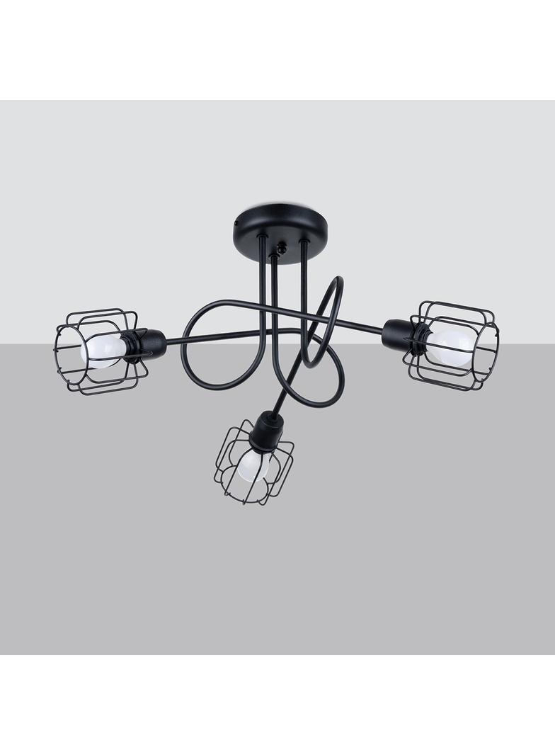 Sollux Żyrandol BELUCI 3S czarny SL.1118