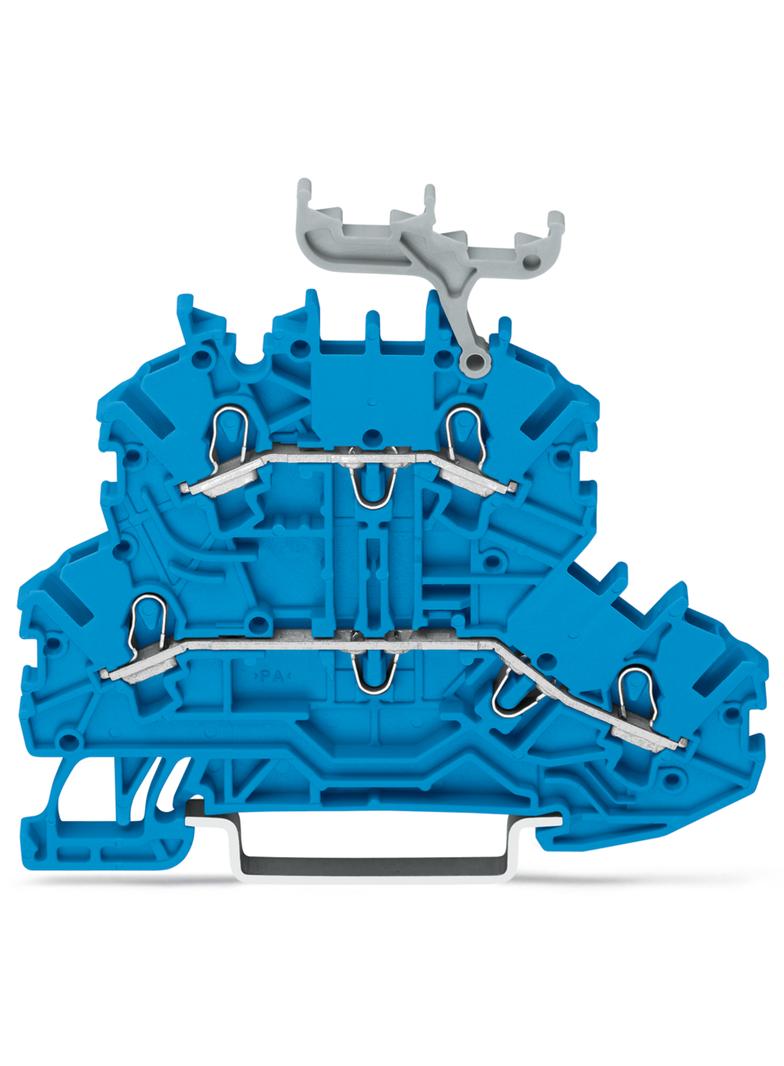 TOPJOBS złączka dwupiętrowa 1,5 mm2 niebieska