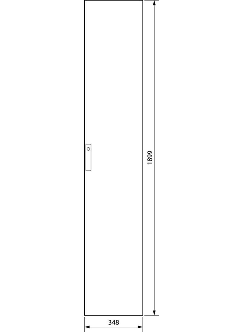 univers Drzwi prawe pełne IP54 1900x350mm FZ207D HAGER
