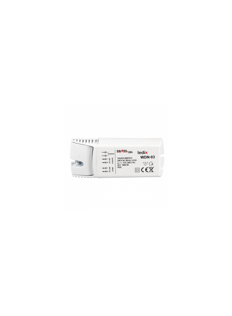 Wyłącznik dotykowy 230 V TYP: WDN-03