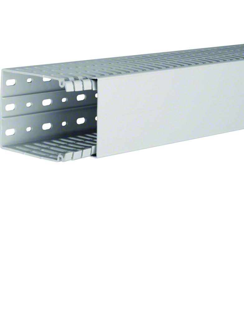 tehalit.HA7 Kanał grzebieniowy bezhalogenowy 100x80mm jasnoszary HA7100080 HAGER